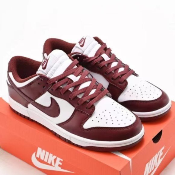 Nike Dunk Low PRM Team Red W💖💖💖